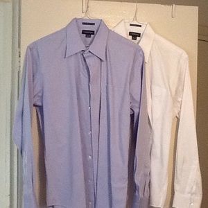Land's End tailored fit button down shirts 16.5-35